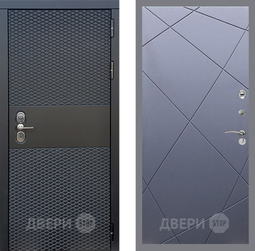 Входная металлическая Дверь Стоп БЛЭК CISA ФЛ-291 Силк титан в Дзержинском