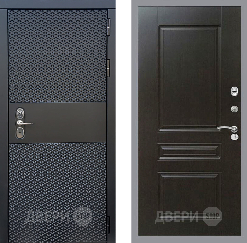 Дверь Стоп БЛЭК CISA ФЛ-243 Венге в Дзержинском