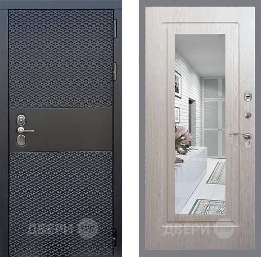 Дверь Стоп БЛЭК CISA Зеркало ФЛ-120 Беленый дуб в Дзержинском