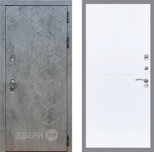 Дверь Стоп БЕТОН ФЛ-290 Силк Сноу в Дзержинском
