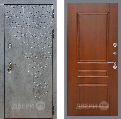 Дверь Стоп БЕТОН ФЛ-243 Итальянский орех в Дзержинском