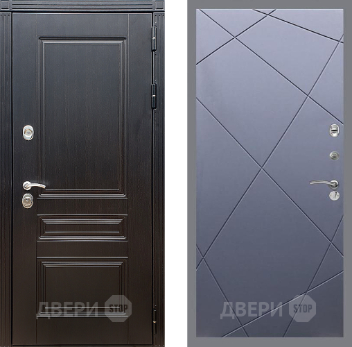 Дверь Стоп МЕГАПОЛИС ФЛ-291 Силк титан в Дзержинском