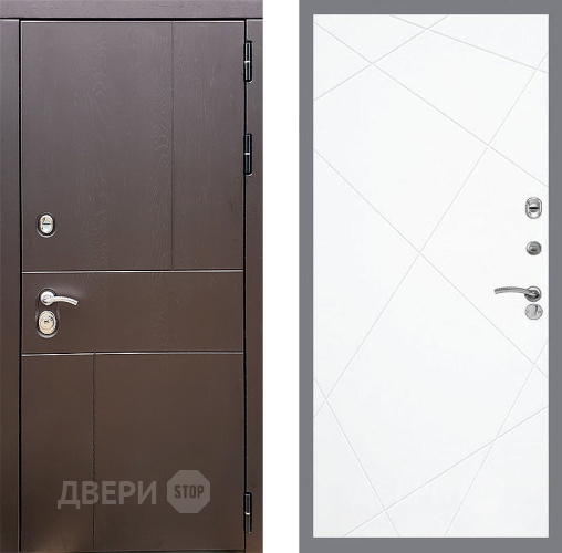 Дверь Стоп УРБАН ФЛ-291 Силк Сноу в Дзержинском