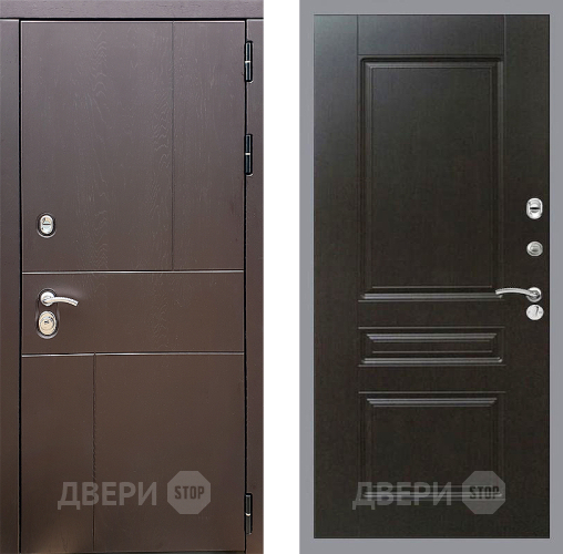 Дверь Стоп УРБАН ФЛ-243 Венге в Дзержинском