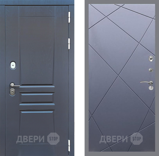 Дверь Стоп ПЛАТИНУМ ФЛ-291 Силк титан в Дзержинском