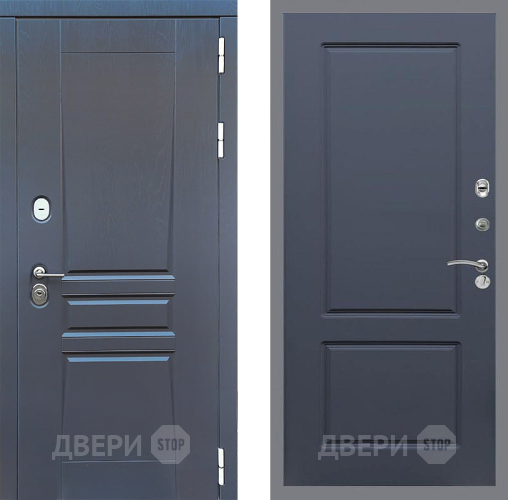 Входная металлическая Дверь Стоп ПЛАТИНУМ ФЛ-117 Силк титан в Дзержинском