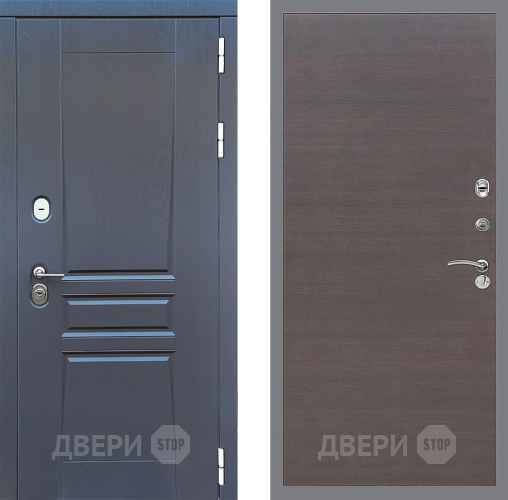 Дверь Стоп ПЛАТИНУМ Гладкая венге поперечный в Дзержинском