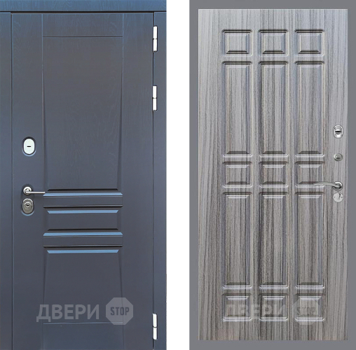 Входная металлическая Дверь Стоп ПЛАТИНУМ ФЛ-33 Сандал грей в Дзержинском