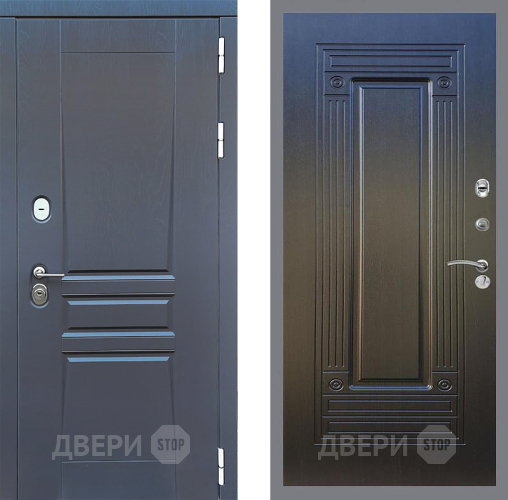 Входная металлическая Дверь Стоп ПЛАТИНУМ ФЛ-4 Венге в Дзержинском