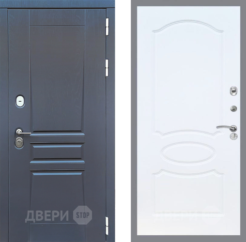 Дверь Стоп ПЛАТИНУМ ФЛ-128 Белый ясень в Дзержинском