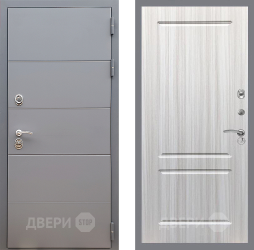 Дверь Стоп АРТ ГРАФИТ ФЛ-117 Сандал белый в Дзержинском