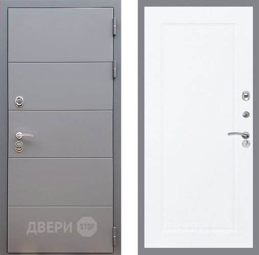 Дверь Стоп АРТ ГРАФИТ ФЛ-119 Силк Сноу в Дзержинском