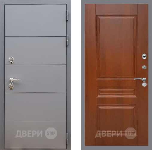 Дверь Стоп АРТ ГРАФИТ ФЛ-243 Итальянский орех в Дзержинском