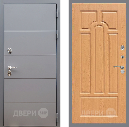 Дверь Стоп АРТ ГРАФИТ ФЛ-58 Дуб в Дзержинском