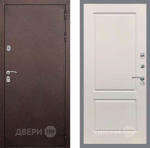 Входная металлическая Дверь Стоп КЛАССИК Медь ФЛ-117 Шампань в Дзержинском