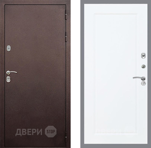 Дверь Стоп КЛАССИК Медь ФЛ-119 Силк Сноу в Дзержинском