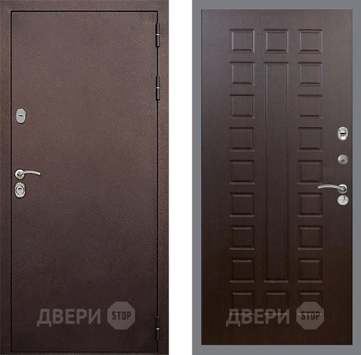 Входная металлическая Дверь Стоп КЛАССИК Медь ФЛ-183 Венге в Дзержинском