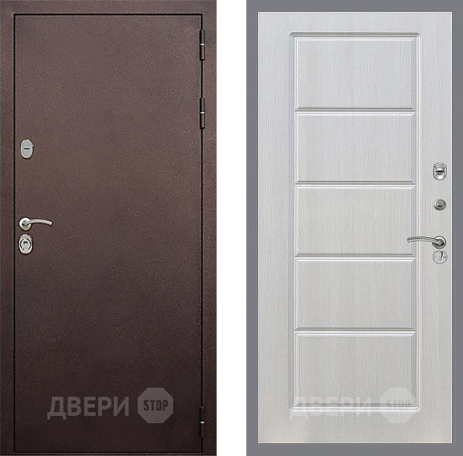 Дверь Стоп КЛАССИК Медь ФЛ-39 Лиственница беж в Дзержинском