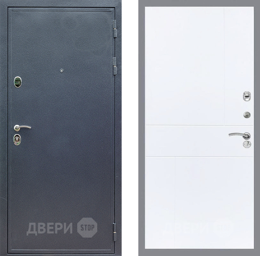 Входная металлическая Дверь Стоп СИЛЬВЕР ФЛ-290 Силк Сноу в Дзержинском
