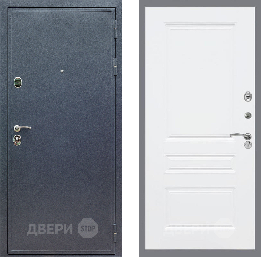 Входная металлическая Дверь Стоп СИЛЬВЕР ФЛ-243 Силк Сноу в Дзержинском