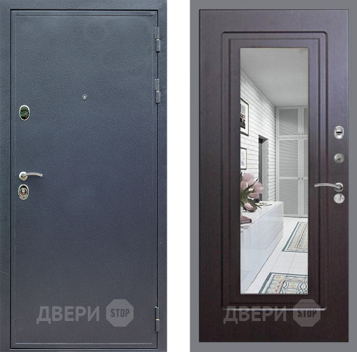 Дверь Стоп СИЛЬВЕР Зеркало ФЛ-120 Венге в Дзержинском