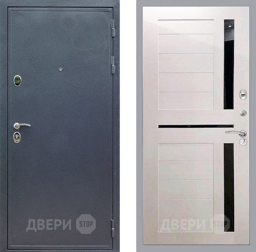 Входная металлическая Дверь Стоп СИЛЬВЕР СБ-18 Лиственница беж в Дзержинском
