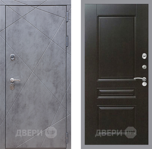 Дверь Стоп Лучи ФЛ-243 Венге в Дзержинском