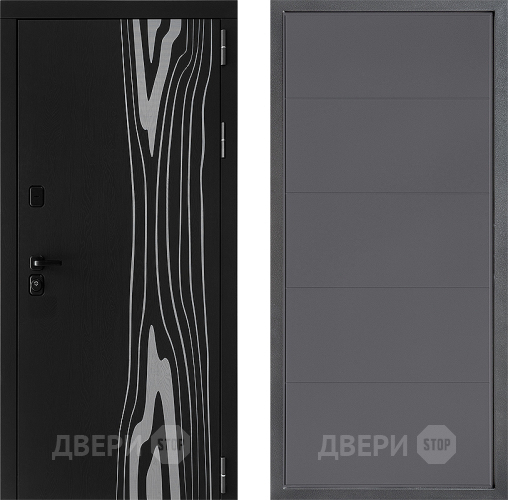 Дверь Дверной континент ДК-12 ФЛ-649 Графит софт в Дзержинском