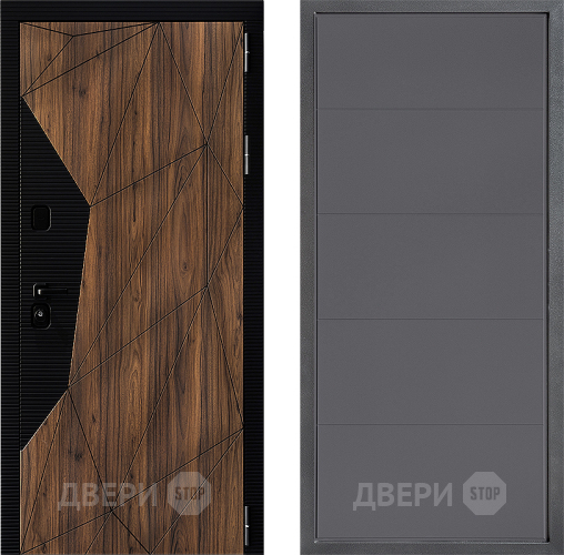 Дверь Дверной континент ДК-11 ФЛ-649 Графит софт в Дзержинском