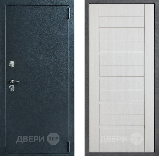 Входная металлическая Дверь Дверной континент ДК-70 Дизайн ФЛ-70 Лиственница белая в Дзержинском