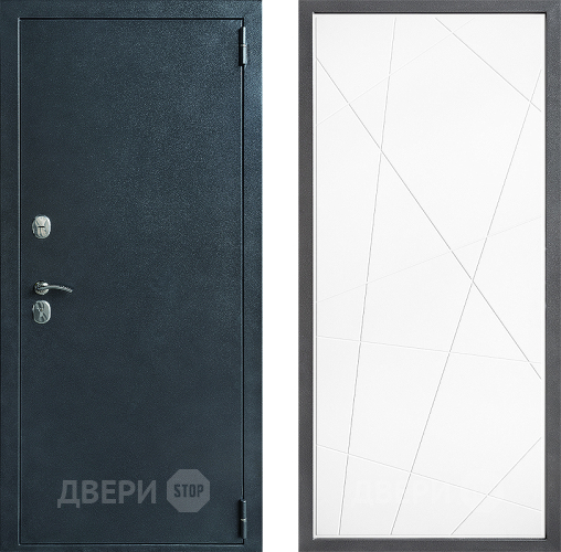 Дверь Дверной континент ДК-70 Дизайн ФЛ-655 Белый софт в Дзержинском