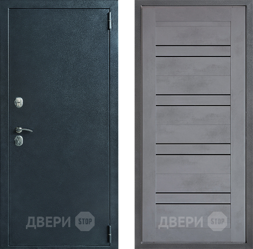 Дверь Дверной континент ДК-70 Дизайн ФЛ-49 Бетон серый в Дзержинском