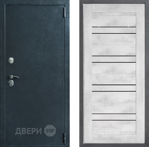 Дверь Дверной континент ДК-70 Дизайн ФЛ-49 Бетон снежный в Дзержинском