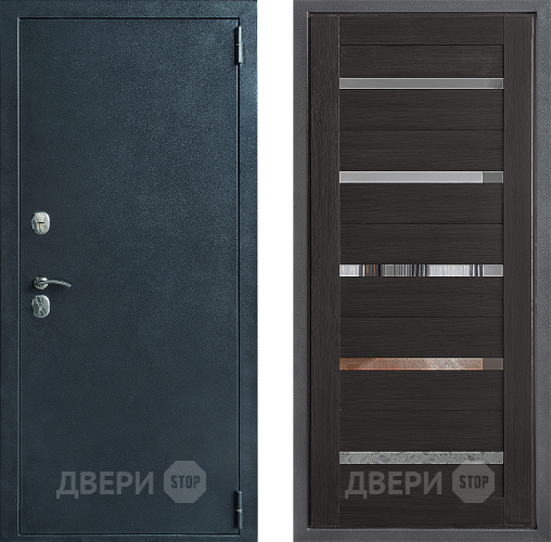 Входная металлическая Дверь Дверной континент ДК-70 Дизайн ФЛ-47 Венге в Дзержинском