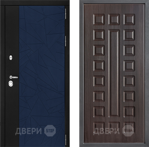 Входная металлическая Дверь Дверной континент ДК-9 ФЛ-183 Венге в Дзержинском