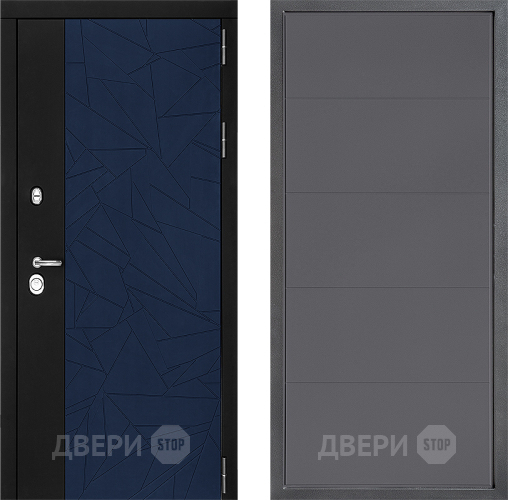 Дверь Дверной континент ДК-9 ФЛ-649 Графит софт в Дзержинском
