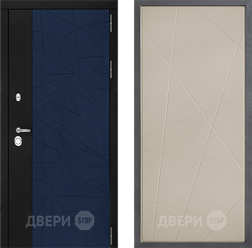 Входная металлическая Дверь Дверной континент ДК-9 ФЛ-655 Капучино в Дзержинском