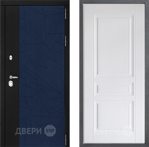 Дверь Дверной континент ДК-9 ФЛ-243 Альберо Браш серебро в Дзержинском