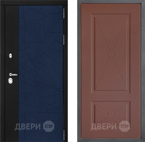 Дверь Дверной континент ДК-9 ФЛ-617 Ясень шоколадный в Дзержинском