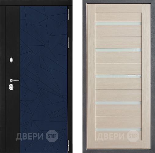 Входная металлическая Дверь Дверной континент ДК-9 ФЛ-47 Капучино в Дзержинском