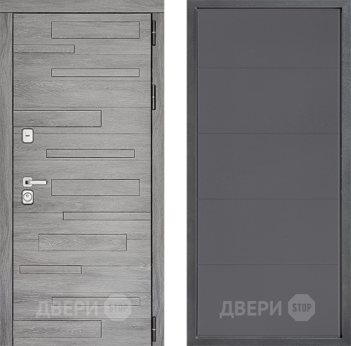 Дверь Дверной континент ДК-10 ФЛ-649 Графит софт в Дзержинском