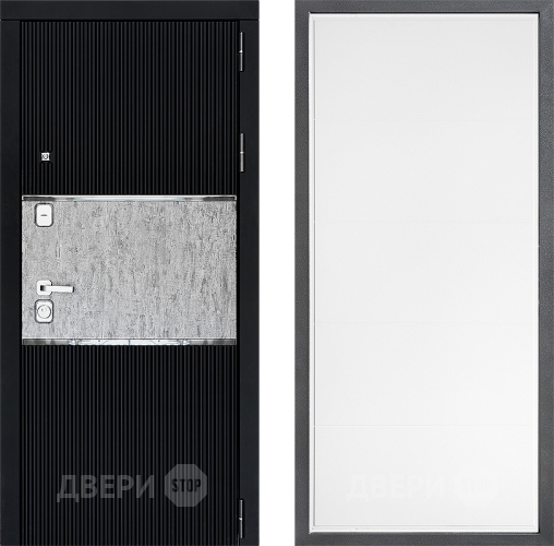 Входная металлическая Дверь Дверной континент ДК-13 ФЛ-649 Белый софт в Дзержинском