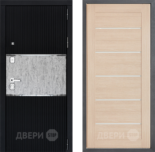 Входная металлическая Дверь Дверной континент ДК-13 ФЛ-46 Капучино в Дзержинском
