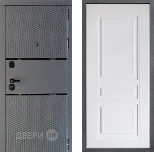 Дверь Дверной континент Диамант Дизайн ФЛ-243 Альберо Браш серебро в Дзержинском