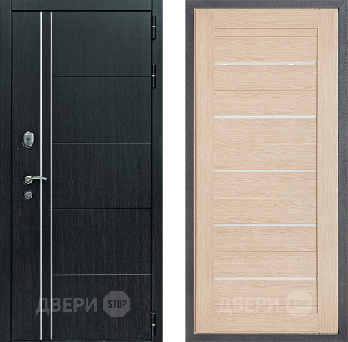 Входная металлическая Дверь Дверной континент Теплолюкс Дизайн ФЛ-46 Капучино в Дзержинском