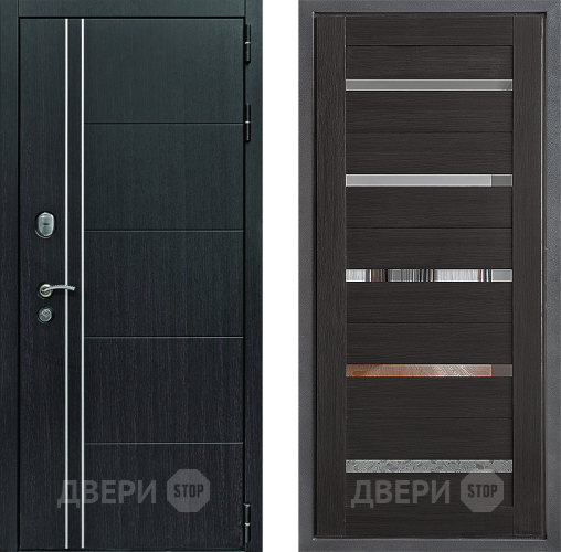 Дверь Дверной континент Теплолюкс Дизайн ФЛ-47 Венге в Дзержинском