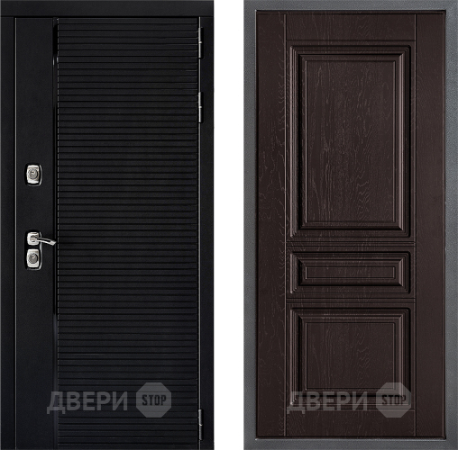 Дверь Дверной континент ДК-1 ФЛ-243 Дуб шоколадный в Дзержинском