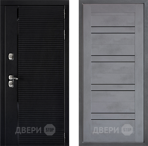 Дверь Дверной континент ДК-1 ФЛ-49 Бетон серый в Дзержинском
