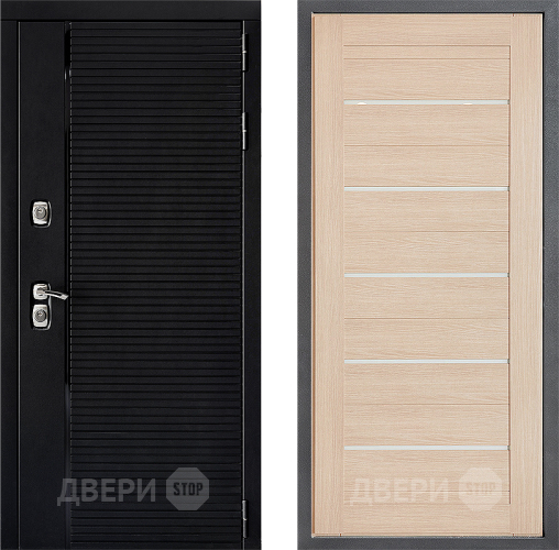 Входная металлическая Дверь Дверной континент ДК-1 ФЛ-46 Капучино в Дзержинском