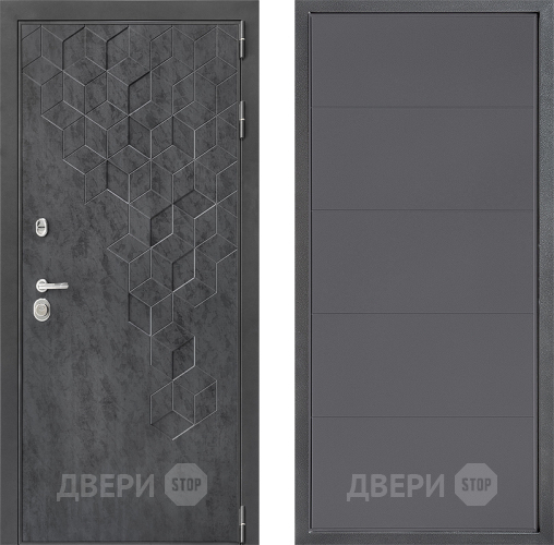 Дверь Дверной континент ДК-3/713 ФЛ-649 Графит софт в Дзержинском